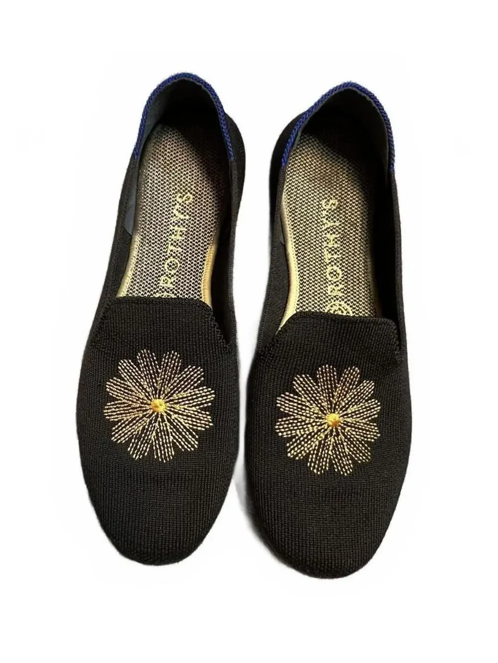 Rothy's Limited Edition Holiday Golden Sunburst Loafers Whimsigoth Size W9